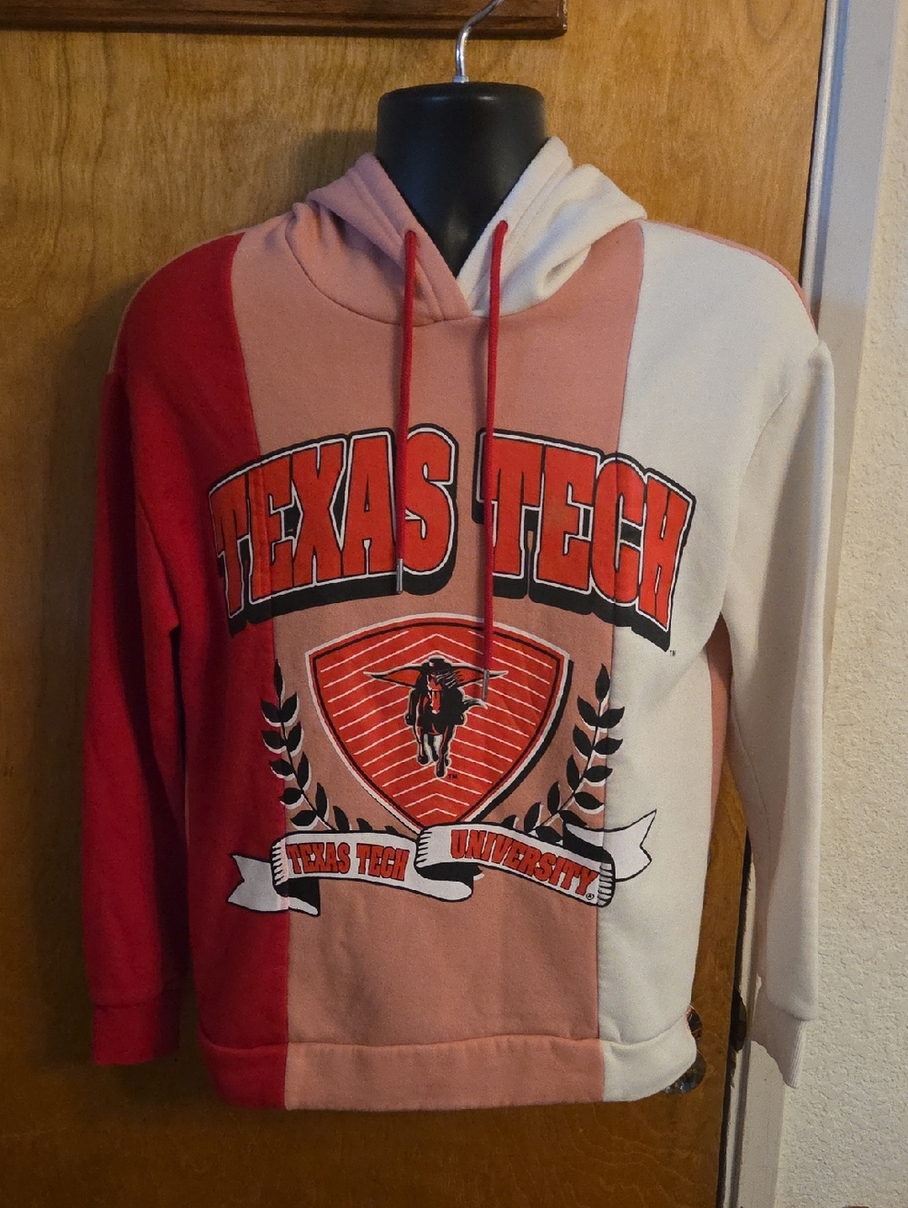 Women's Gameday Couture Red Texas Tech Red Raiders Colorblock Pullover Size XS